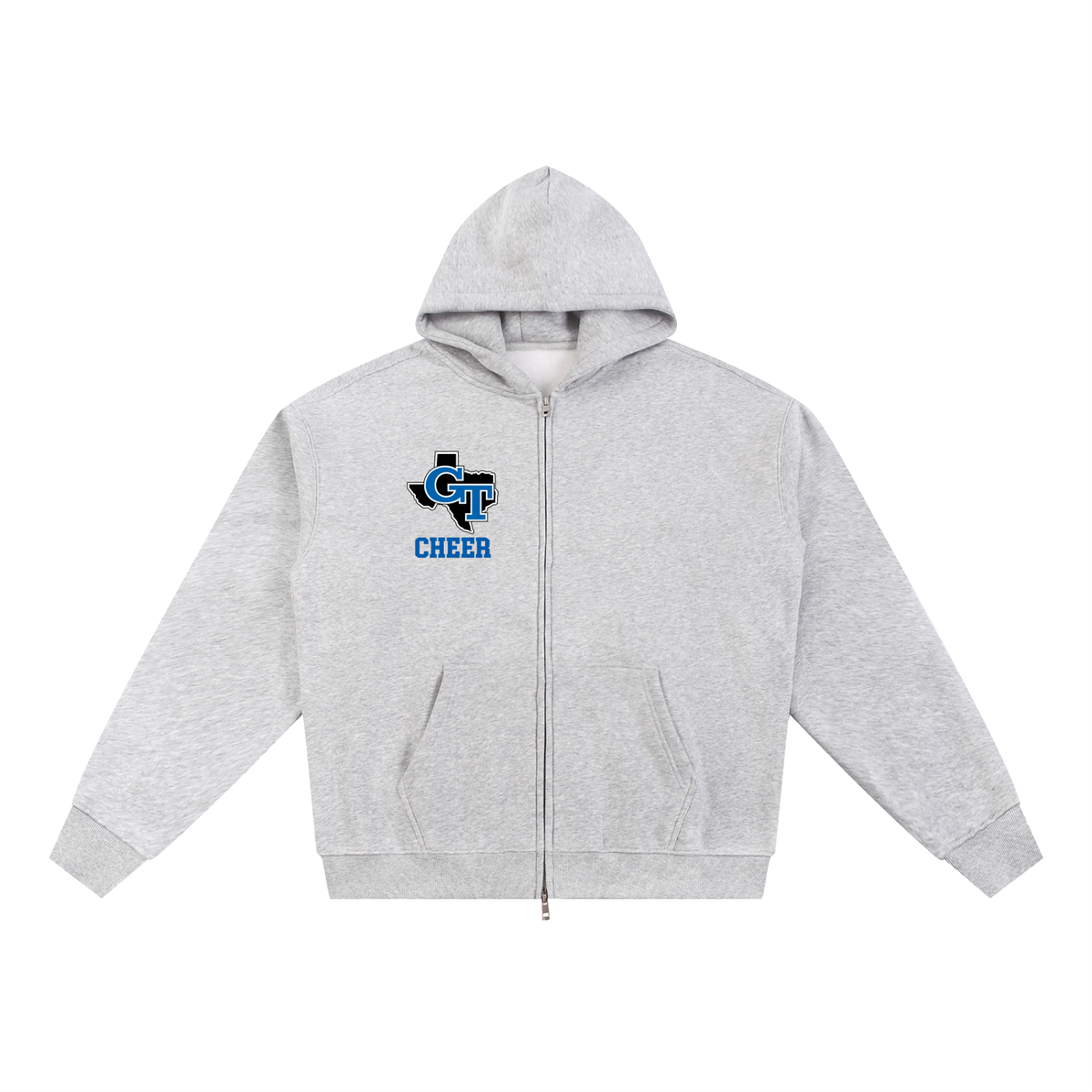 Year Gunter Essential Fleece Zip-Through Hoodie