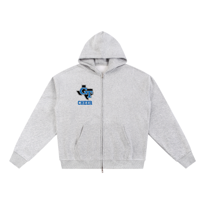 Year Gunter Essential Fleece Zip-Through Hoodie