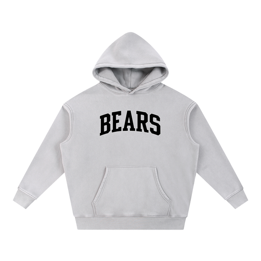 Snow Wash Fleece Oversize Hoodie