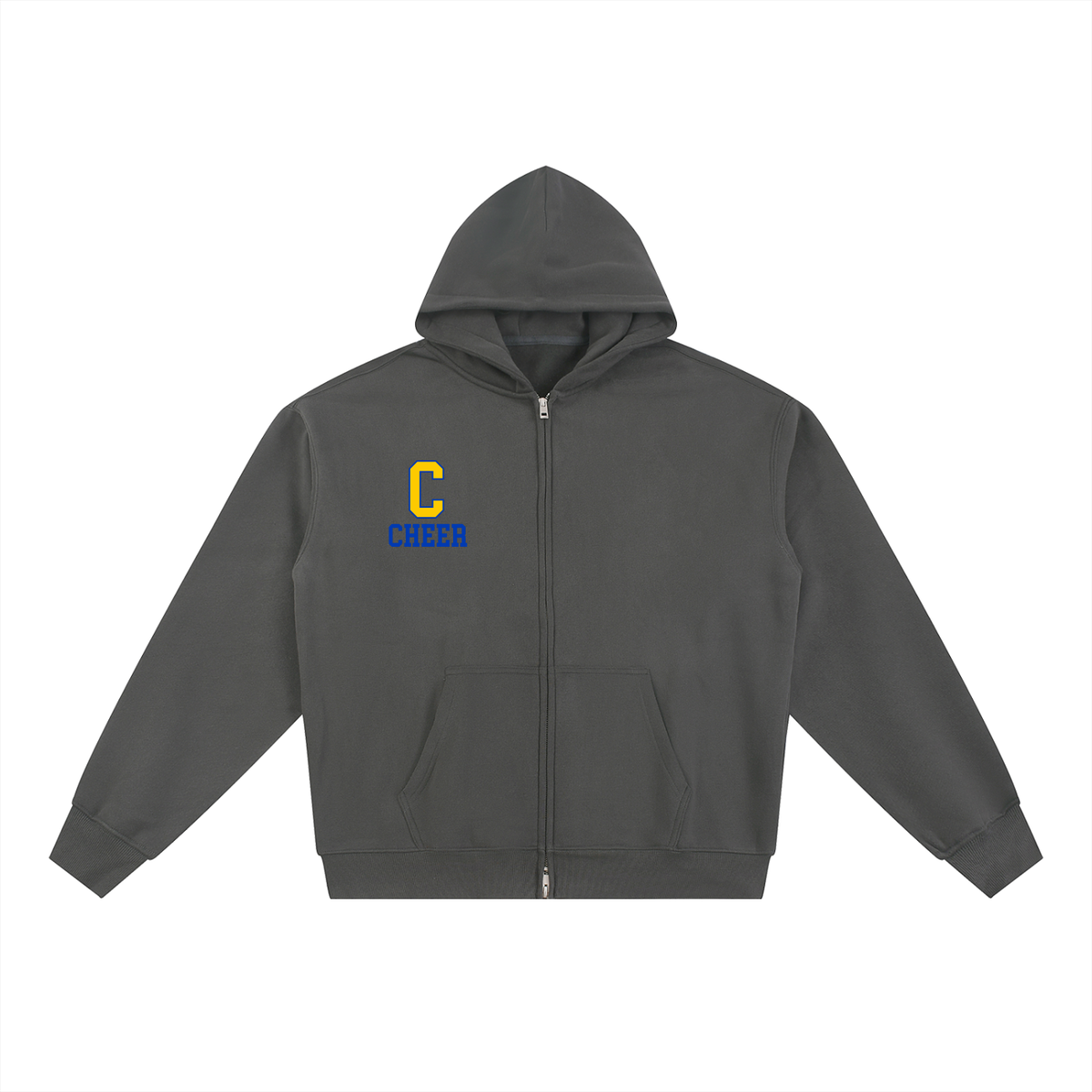 Year Charlotte Essential Fleece Zip-Through Hoodie