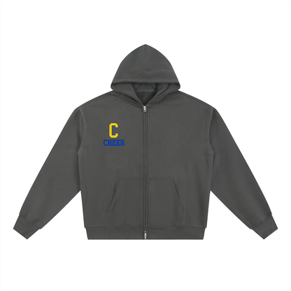 Year Charlotte Essential Fleece Zip-Through Hoodie