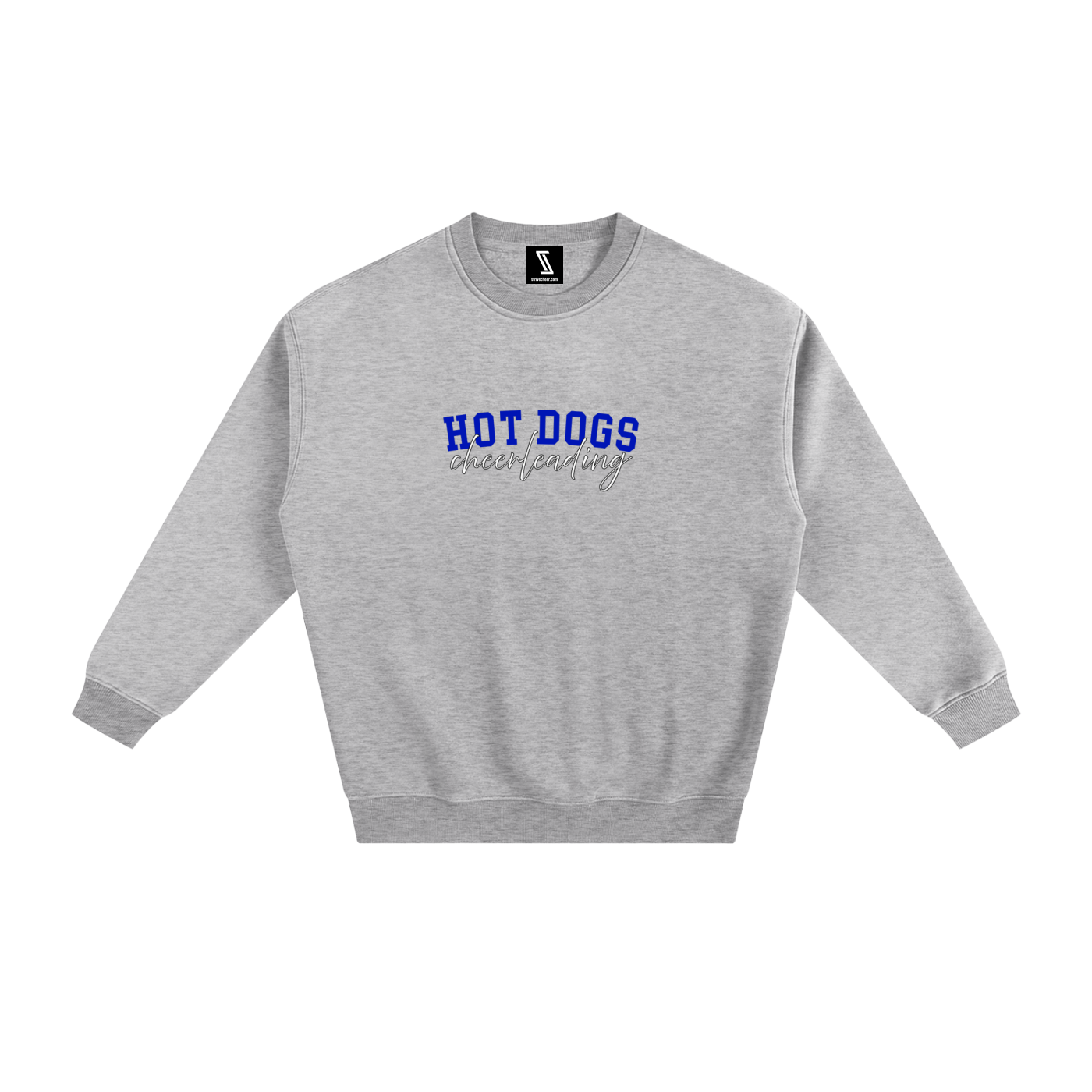 Cursive Fleeced Crewneck