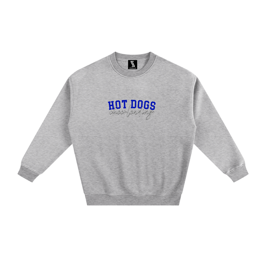 Cursive Fleeced Crewneck