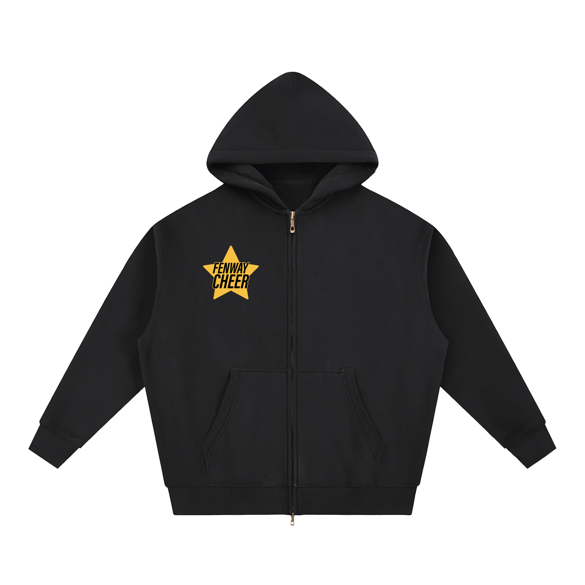 Star Fenway Essential Oversized Fleece Boxy Hoodie