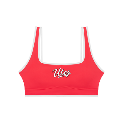 Women's Color Block Yoga Sports Bra