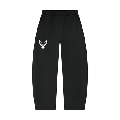 Unisex Barrel Leg Sweatpants