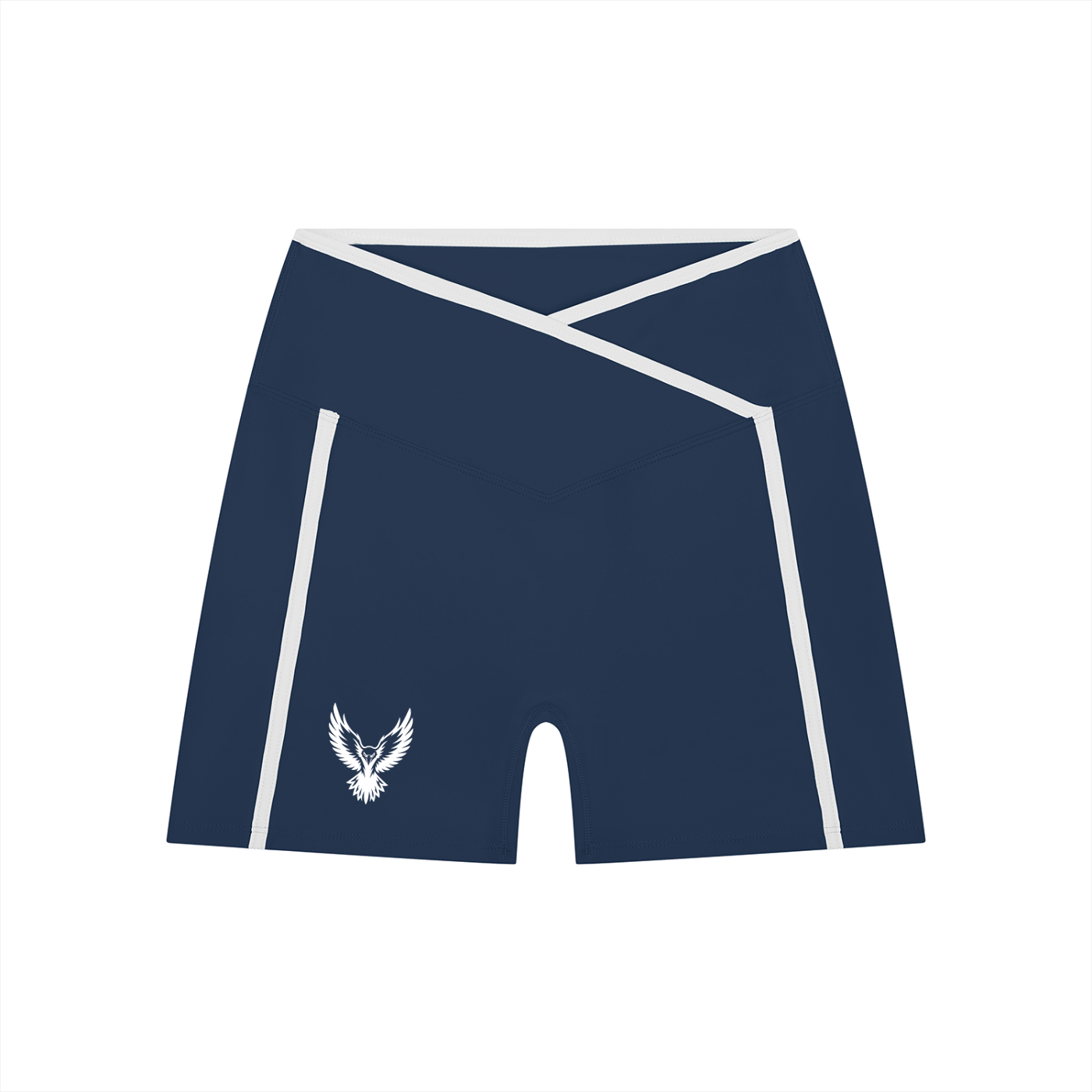 Women’s High Rise Color Block Shorts