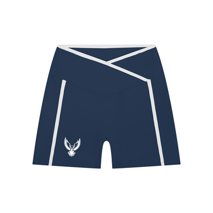 Women’s High Rise Color Block Shorts