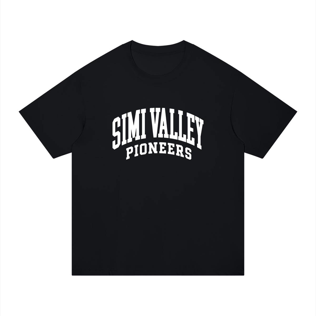 Basic 2 White Simi Valley Unisex Regular Fit Cotton T-Shirt