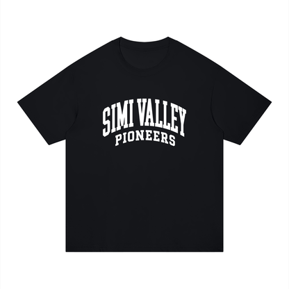 Basic 2 White Simi Valley Unisex Regular Fit Cotton T-Shirt