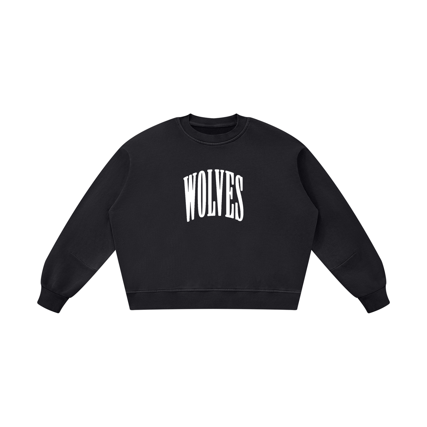 Washed Sweatshirt Set Top