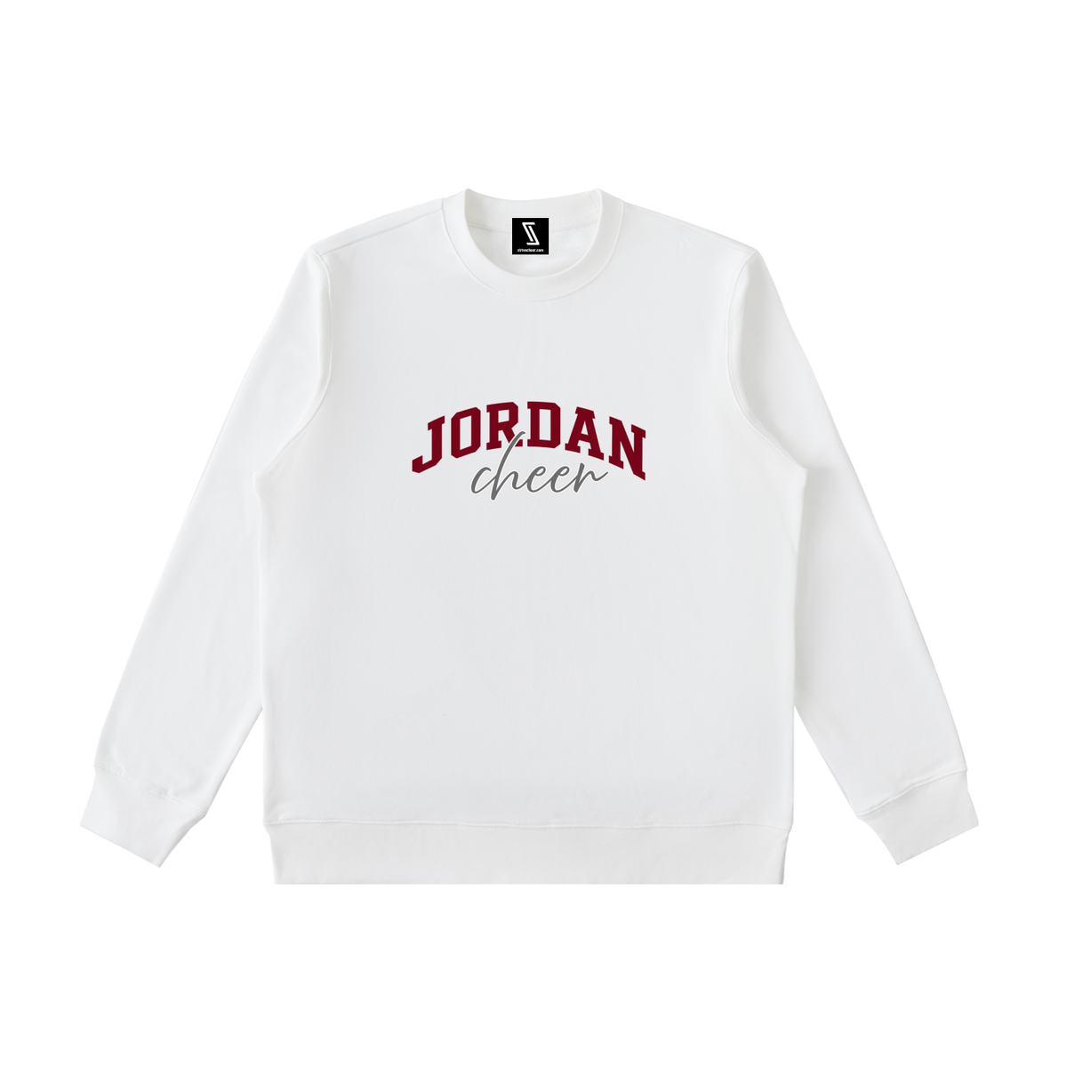 Cursive Jordan Essential Heavyweight Crewneck Sweatshirt