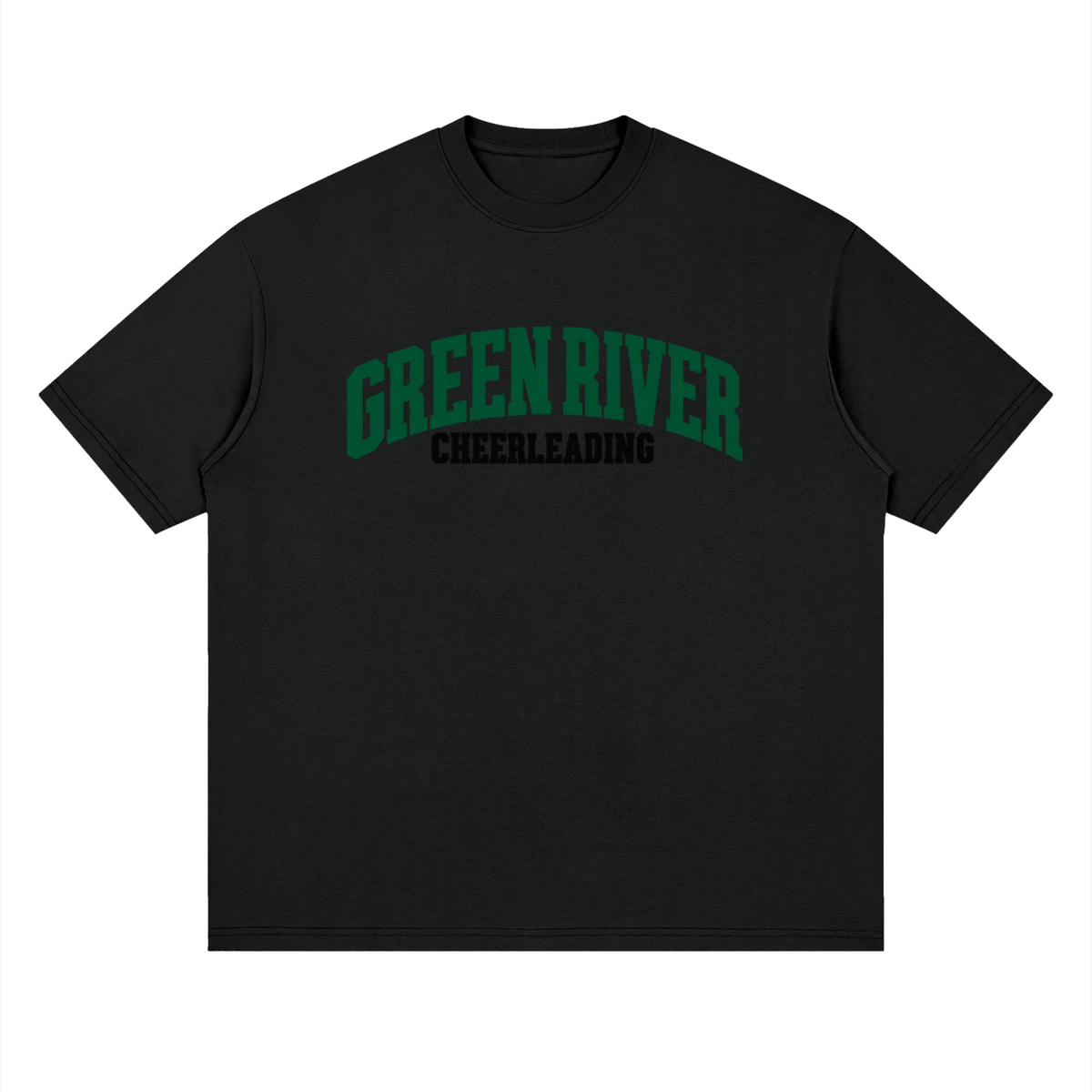 Basic 1 Green River Oversized Drop Shoulder T-Shirt