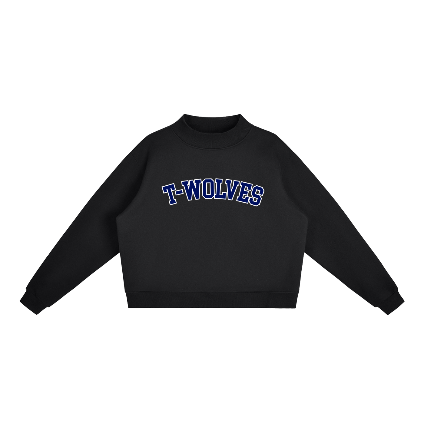 T-Wolves Collegiate Mockneck