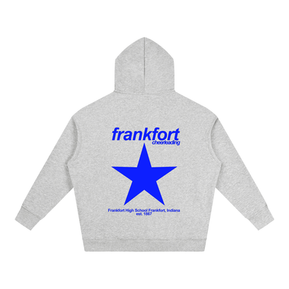Blue Star Fleeced Hoodie