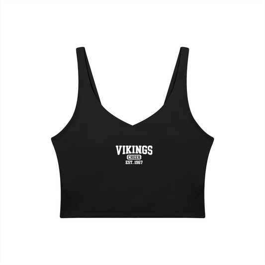 Women's V-Neck Yoga Sports Bra