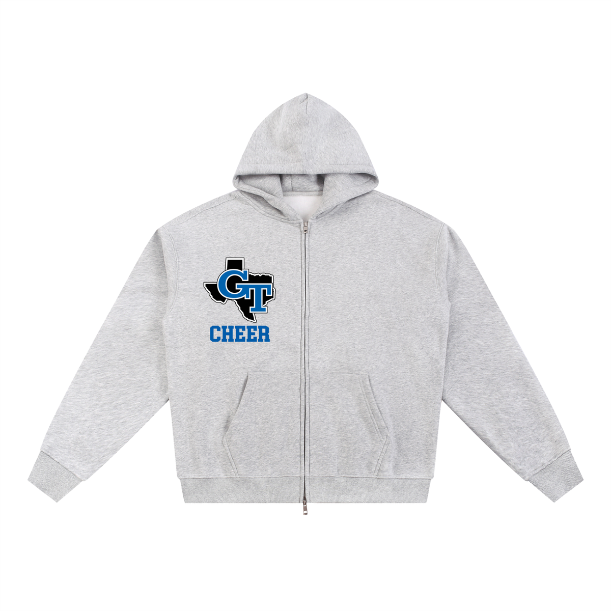 Year Gunter Essential Fleece Zip-Through Hoodie