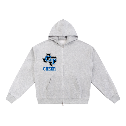 Year Gunter Essential Fleece Zip-Through Hoodie