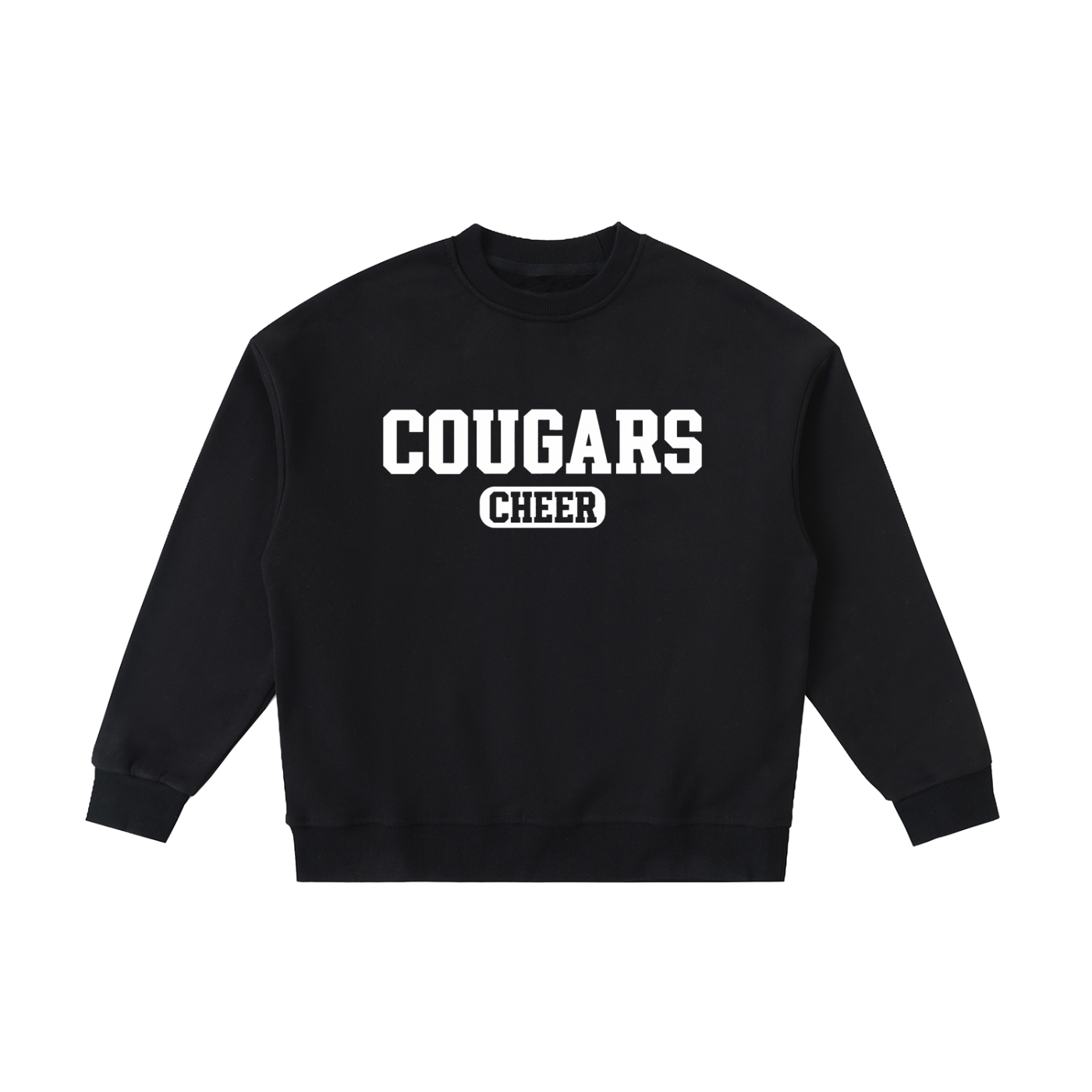 Old School Cardinal Mooney Essential Fleece Kids' Crewneck Sweatshirt