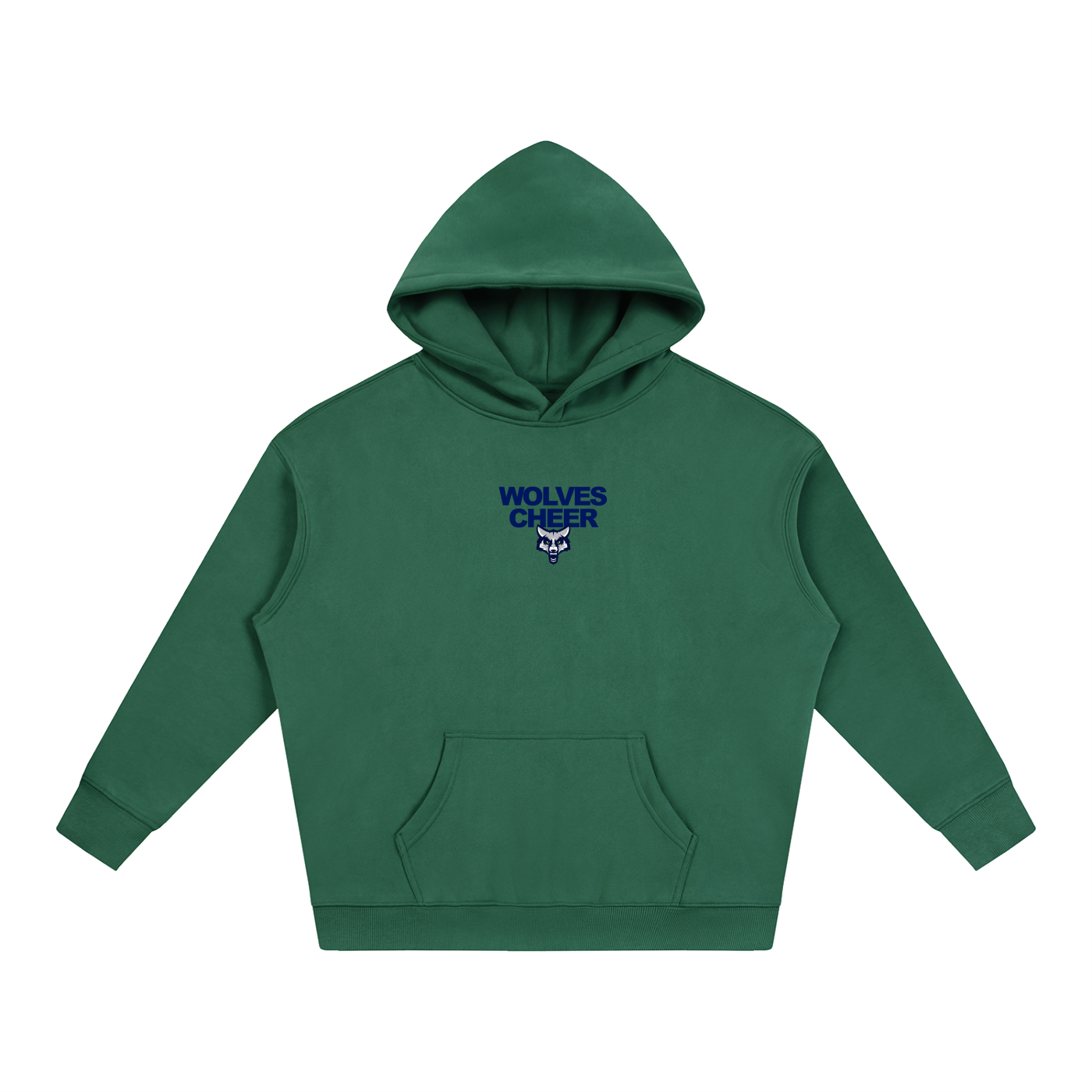 Wolf Graphic Oversized Hoodie