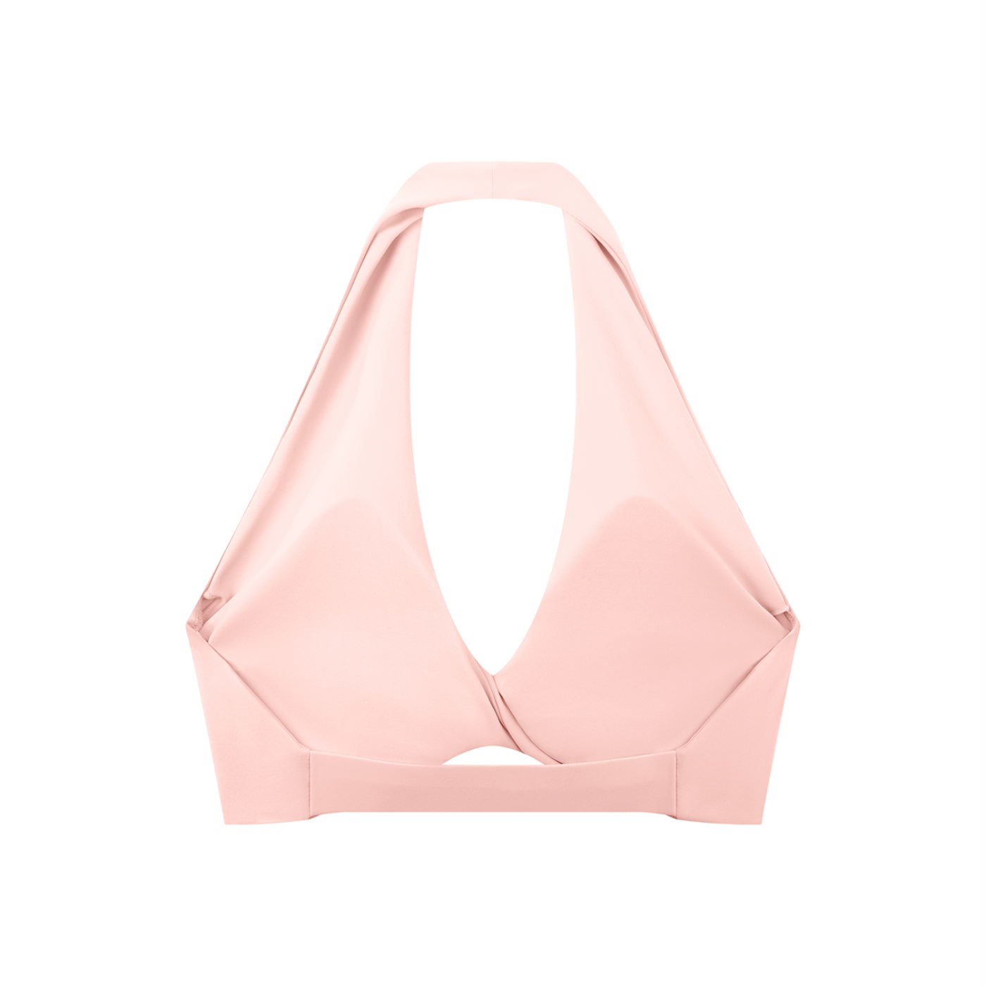 Strive Pleated Halter Sports Bra