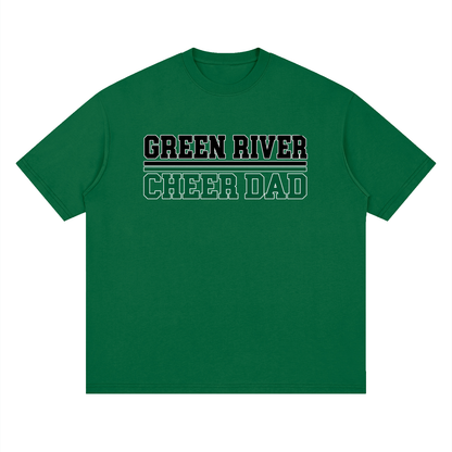 Dad Green River Oversized Drop Shoulder T-Shirt