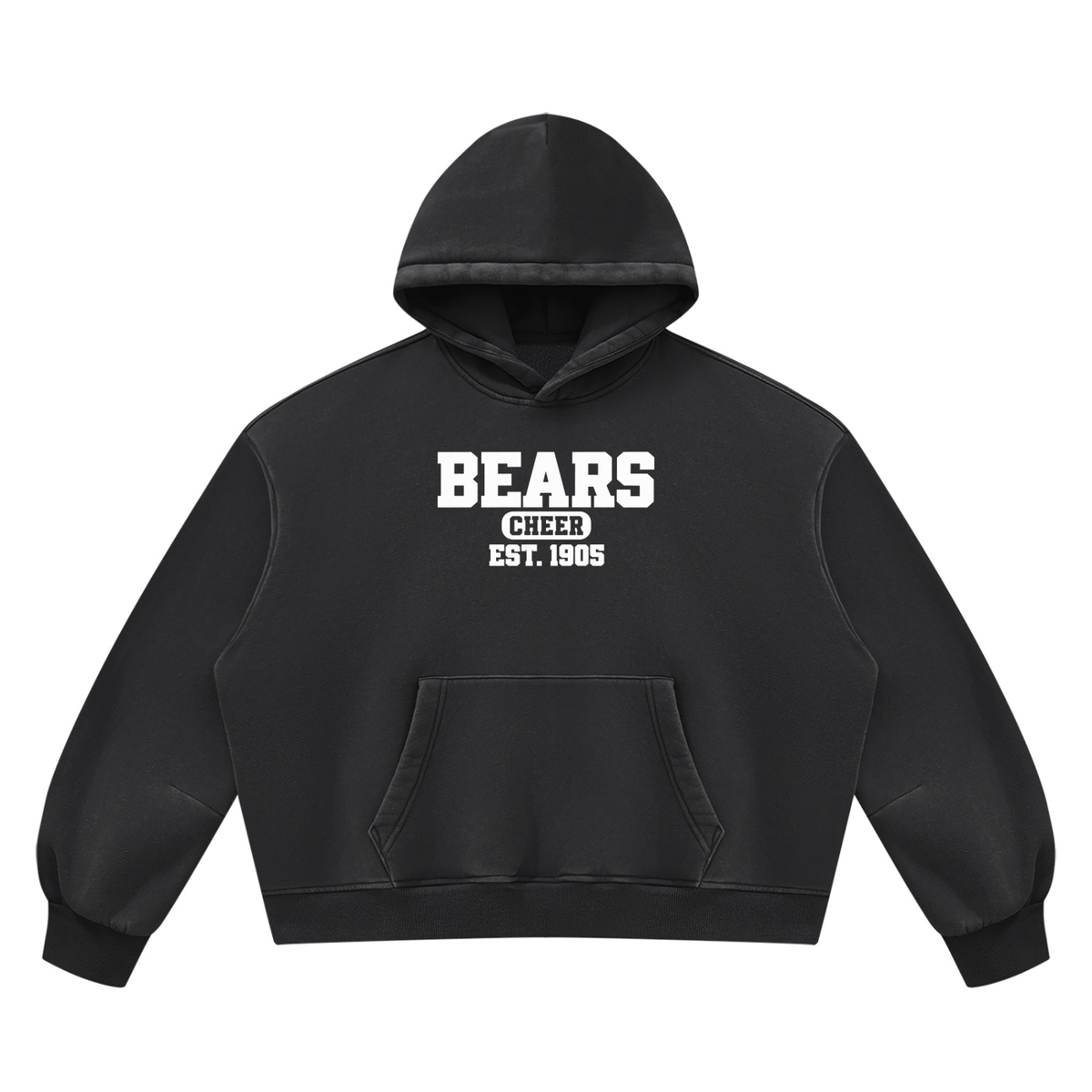 Byron Unisex Vintage Wash Boxy Fleece Hoodie