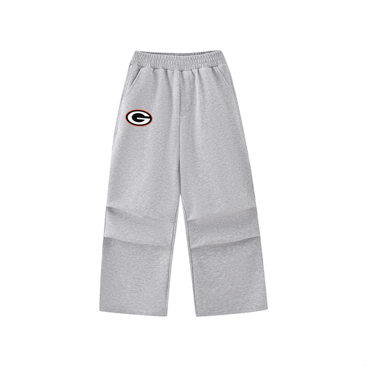 Mascot Green Bulldogs Essential Kids' Straight-Leg Sweatpants