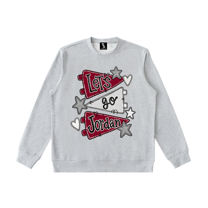 Lets Go Jordan Essential Heavyweight Crewneck Sweatshirt
