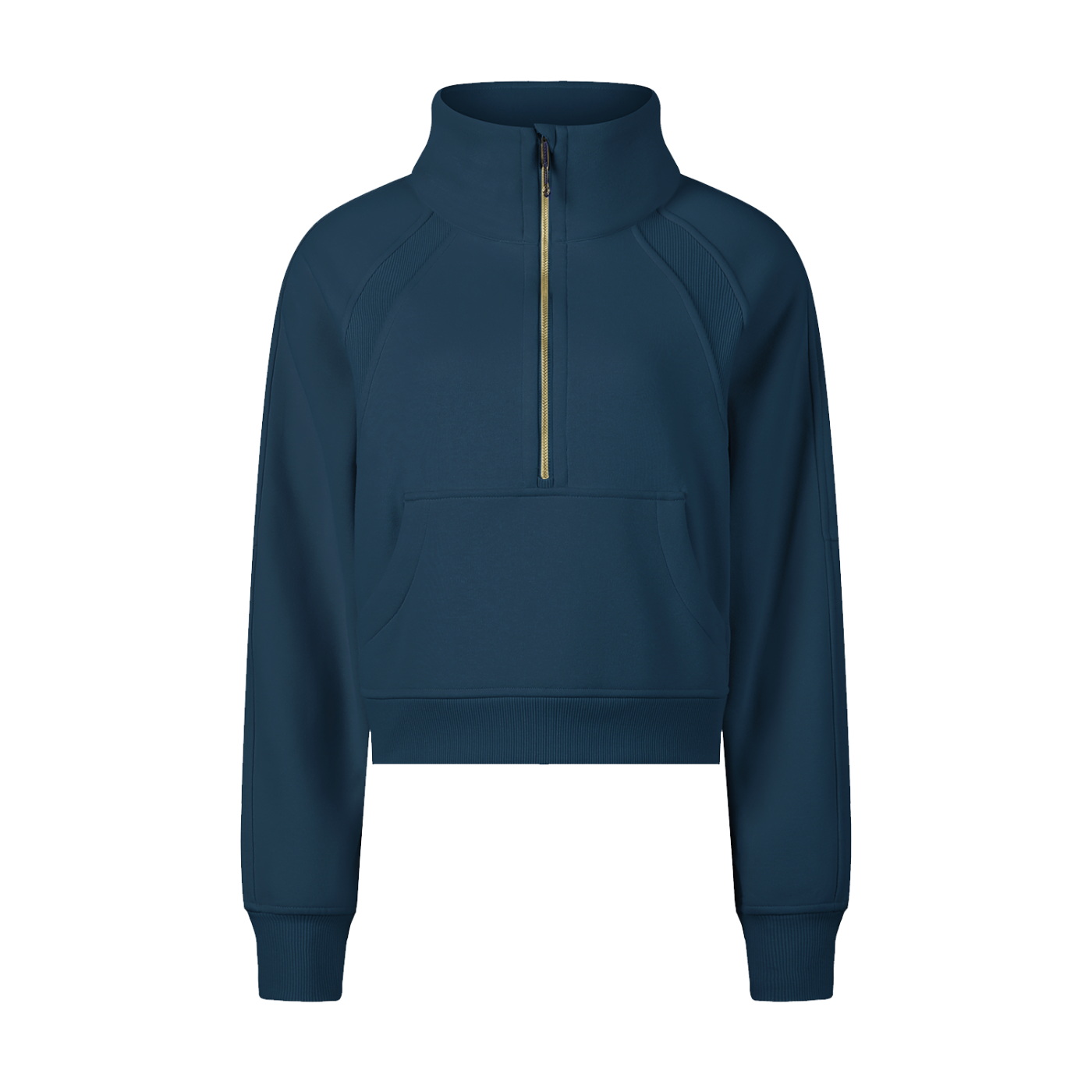 Strive Cropped Half-Zip Sweatshirt