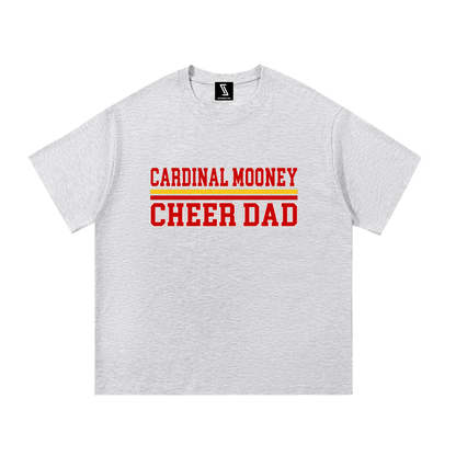 Dad Cardinal Mooney Essential Oversized Cotton T-Shirt