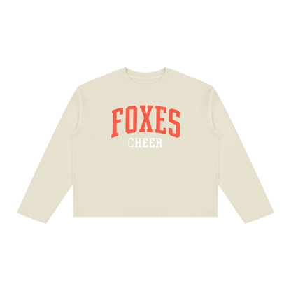 Unisex Vintage Wash Long Sleeve Boxy T-Shirt