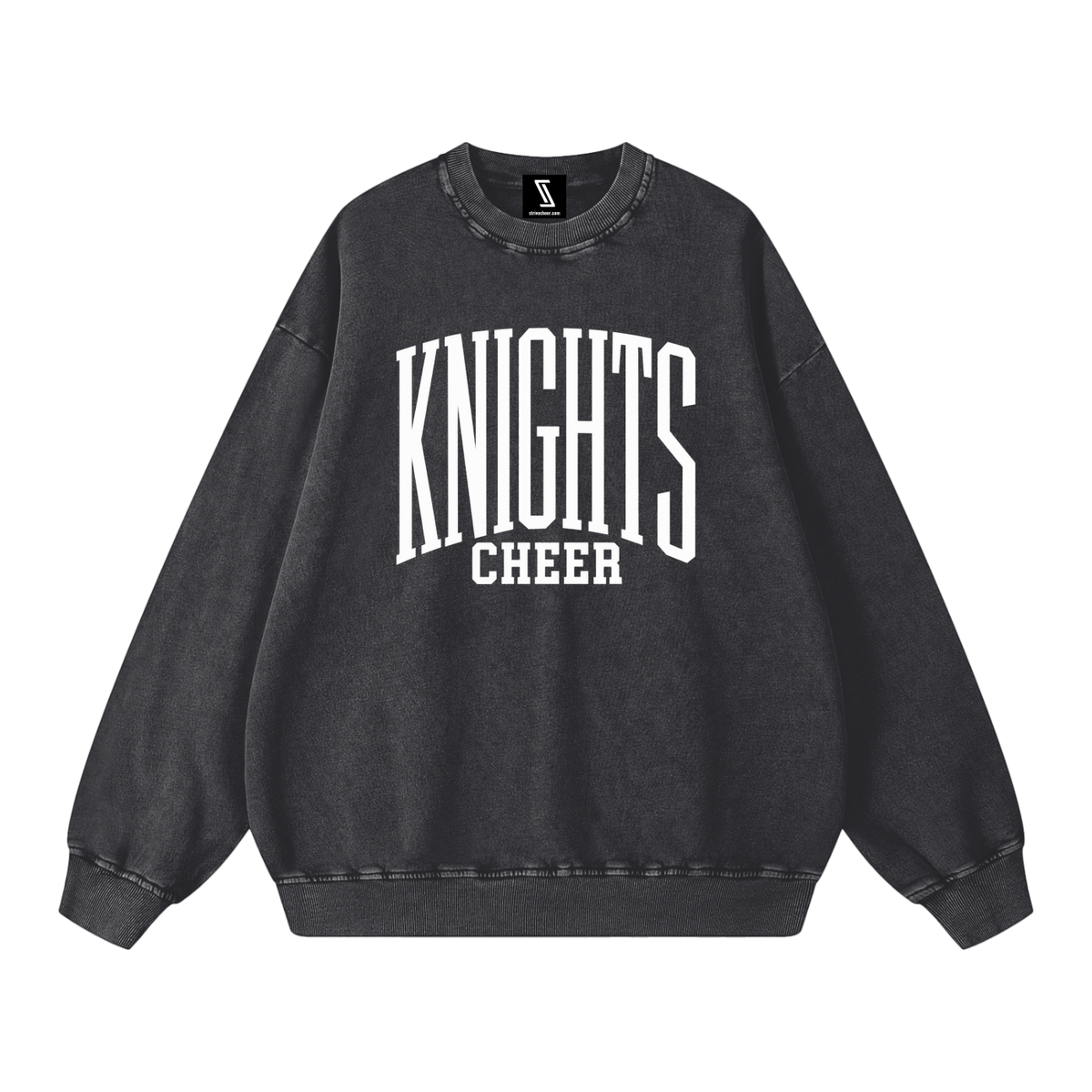 Basic 3 Nolensville Snow Washed Oversized Sweatshirt