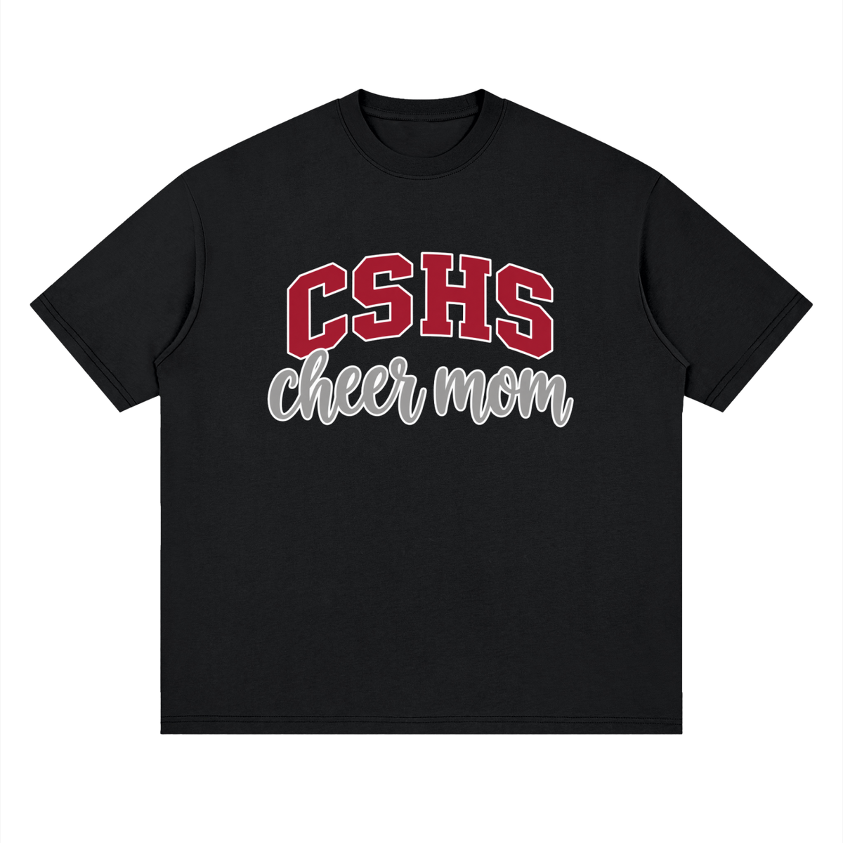 Cheer Mom Chatfield Oversized Drop Shoulder T-Shirt