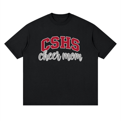 Cheer Mom Chatfield Oversized Drop Shoulder T-Shirt