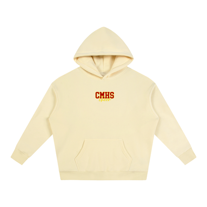 Cursive Front Cardinal Mooney Oversize Fleeced Hoodie