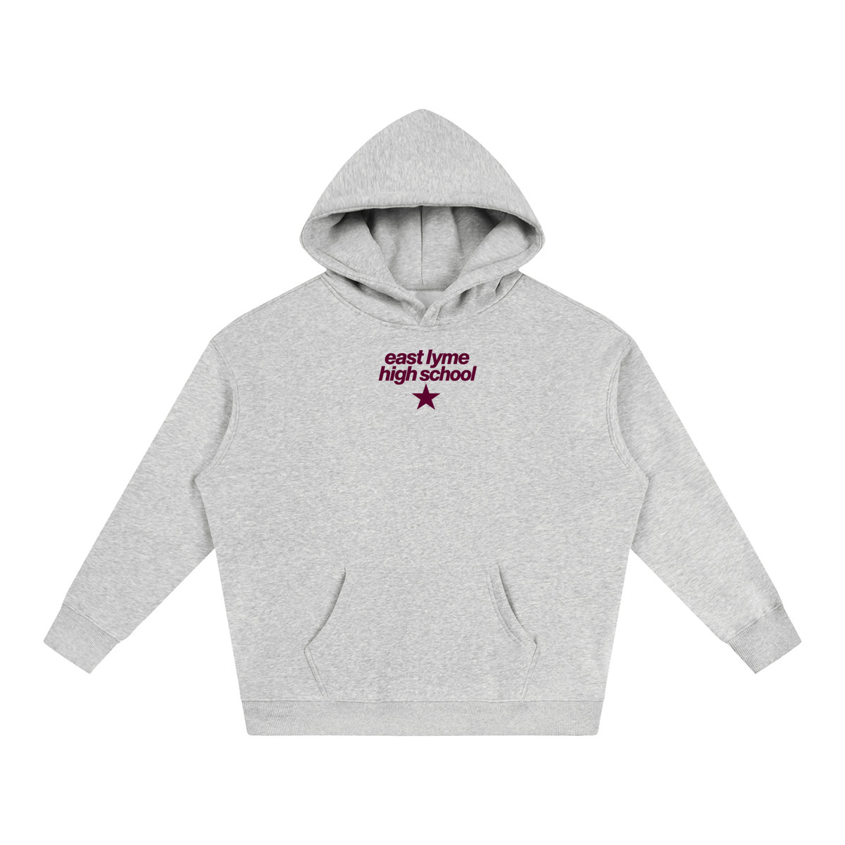 Big Star East Lyme Oversize Fleeced Hoodie