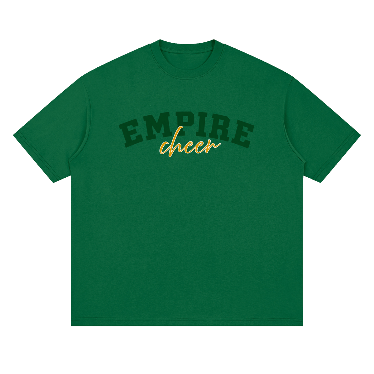 Cursive Empire Oversized Drop Shoulder T-Shirt