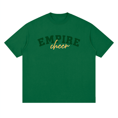 Cursive Empire Oversized Drop Shoulder T-Shirt