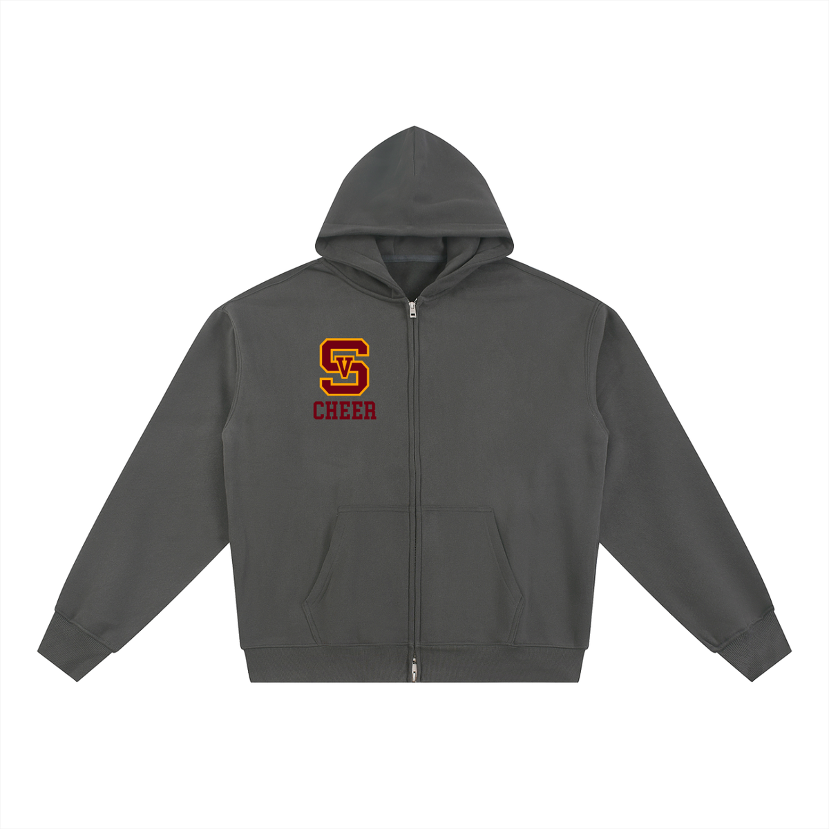 Year Simi Valley Essential Fleece Zip-Through Hoodie