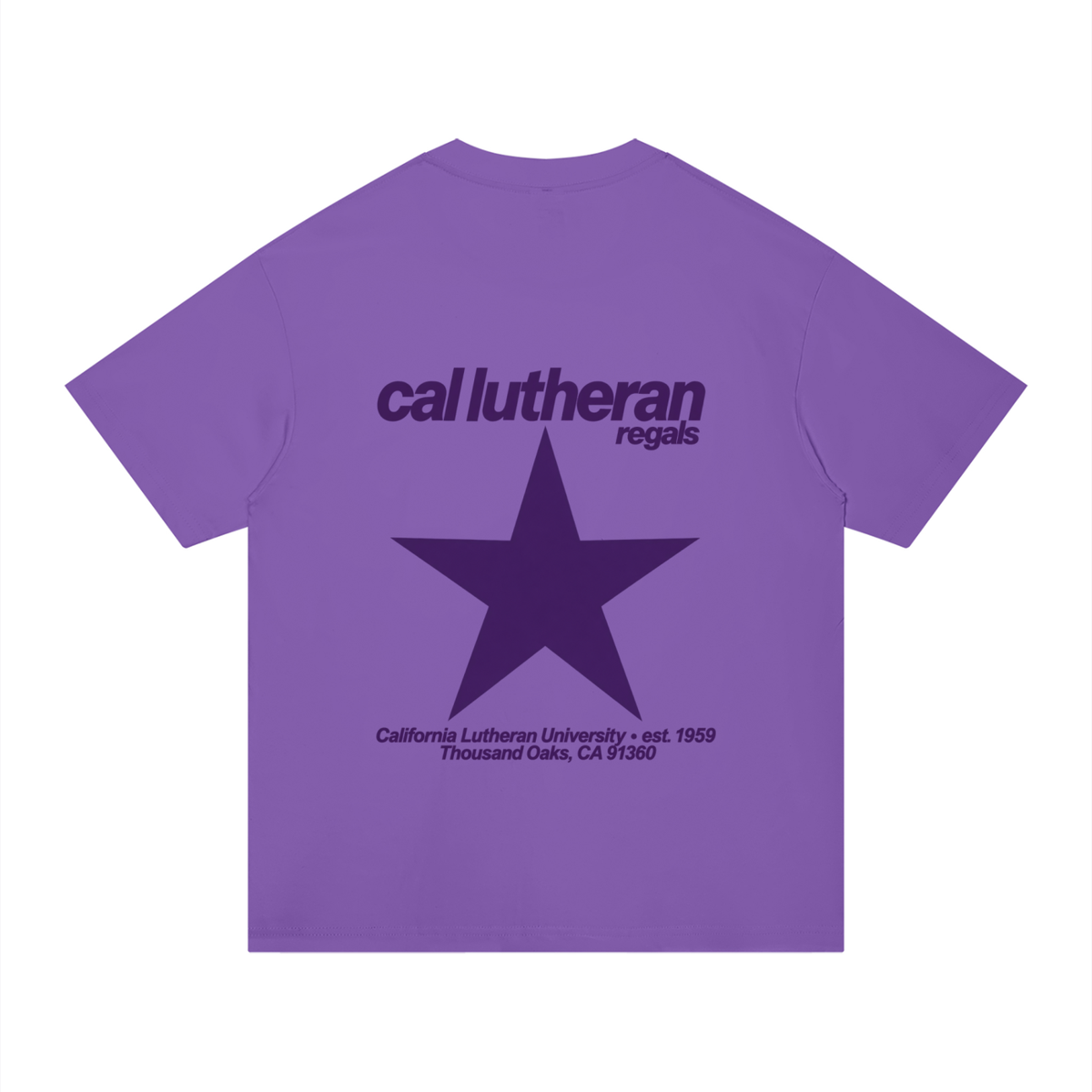 Big Star Cal Lutheran Unisex Regular Fit Cotton T-Shirt