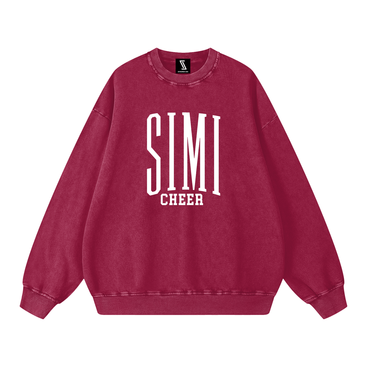 Snow Washed Oversized Sweatshirt