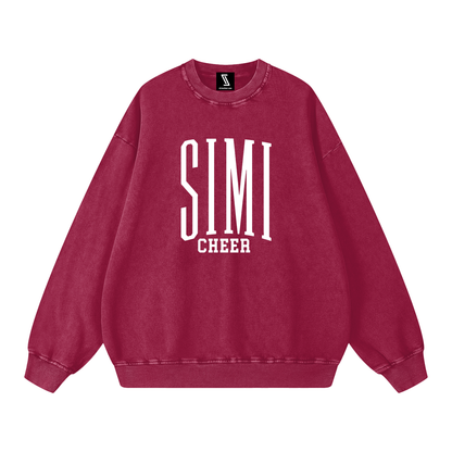 Snow Washed Oversized Sweatshirt