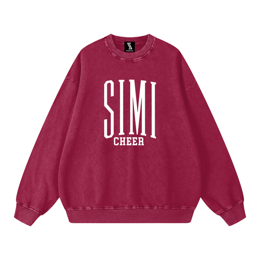 Snow Washed Oversized Sweatshirt