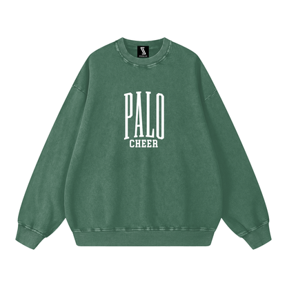 Snow Washed Oversized Sweatshirt