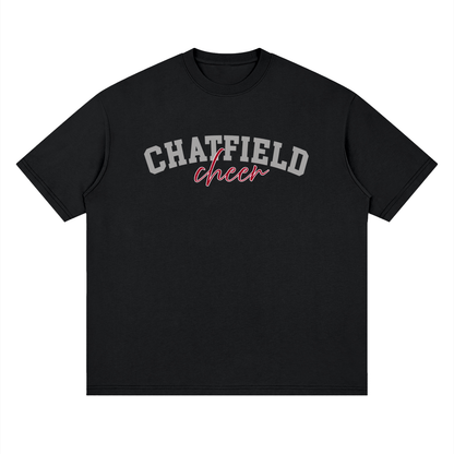 Cursive Chatfield Oversized Drop Shoulder T-Shirt