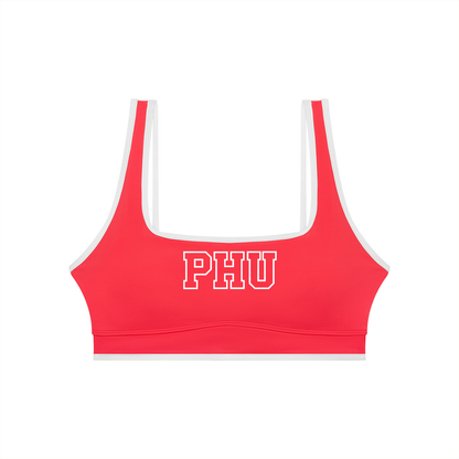 Basic 4 Palm Harbor Women's Color Block Yoga Sports Bra