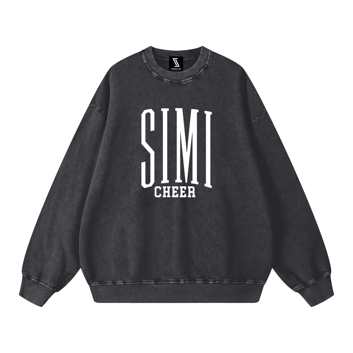 Snow Washed Oversized Sweatshirt