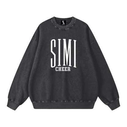 Snow Washed Oversized Sweatshirt