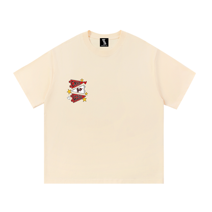 Lets Go Cardinal Mooney Essential Oversized Cotton T-Shirt